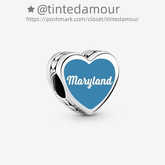 Pandora Maryland Heart Charm|Pendant - Picture 2 of 2